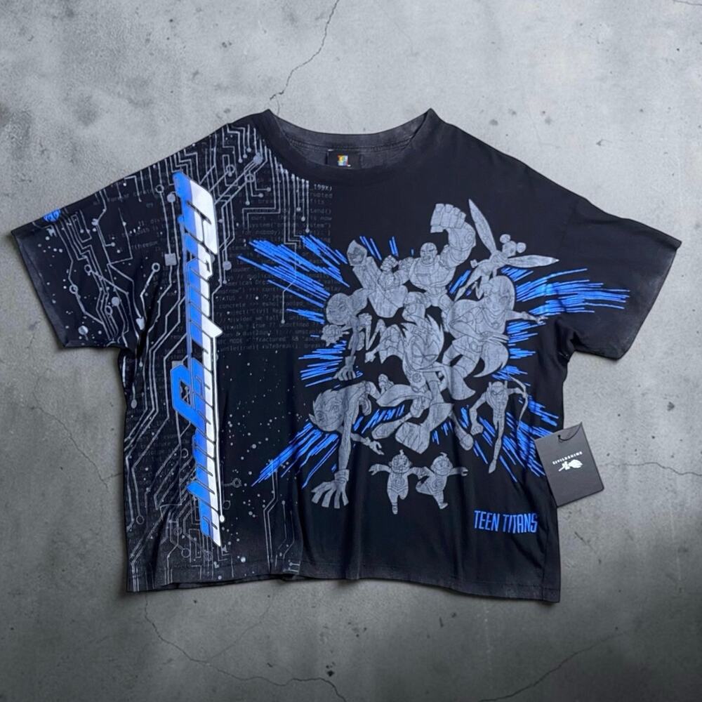 Civil Regime x Teen Titans Dream Team Vintage Black Tee NWT - M